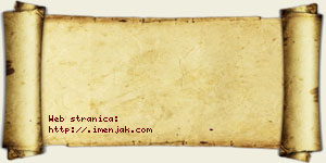 Jagoda Stojadinović vizit kartica